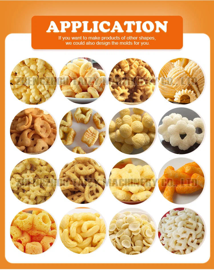 puffed snack extruder puffed snack extruder